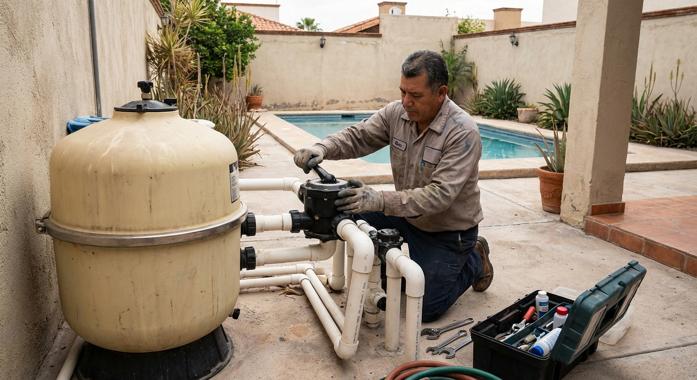 Cómo mantener el agua de tu alberca cristalina en el calor de Torreón