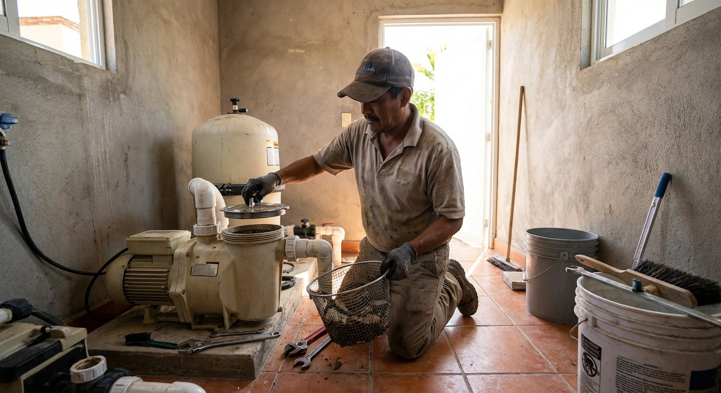 El cuarto de máquinas de tu alberca: qué debe tener y qué pasa cuando no se planea bien