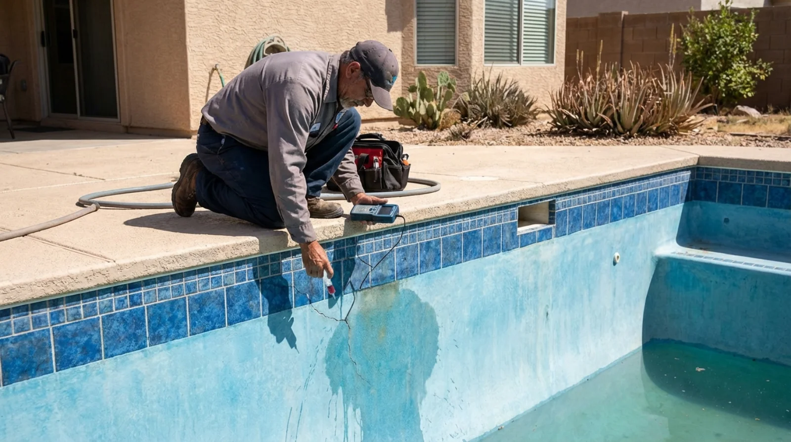 ¿Mi alberca tiene fuga o solo es evaporación? Cómo saberlo antes de llamar a alguien