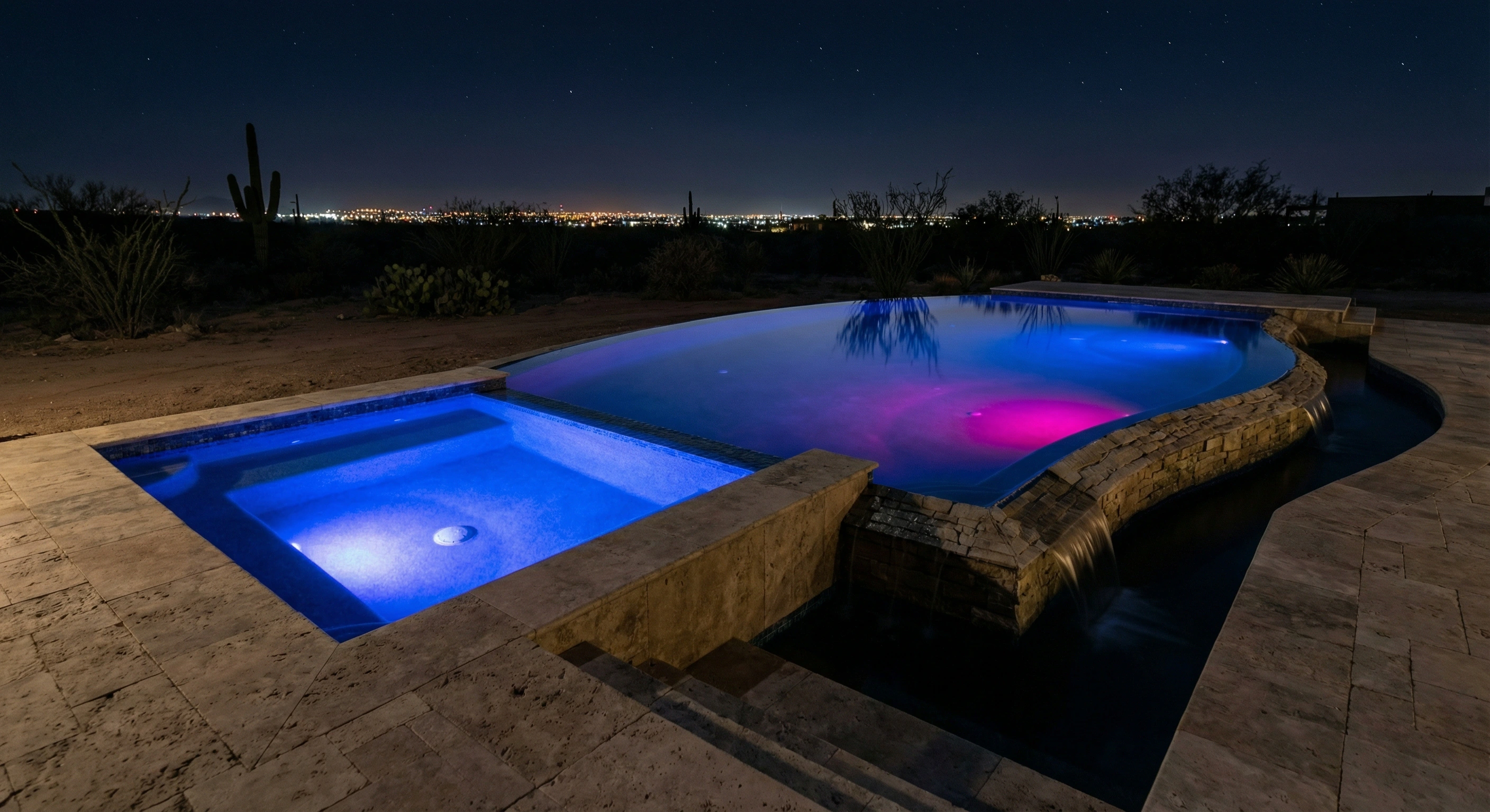 La diferencia entre una alberca de $350,000 y una de $800,000