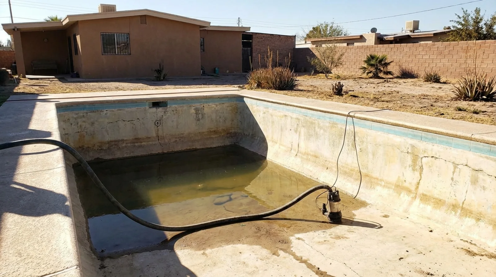 ¿Cada cuánto hay que vaciar una alberca?